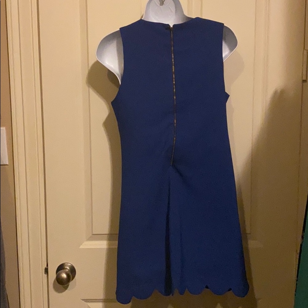 Cute royal blue shift dress - Picture 2 of 2